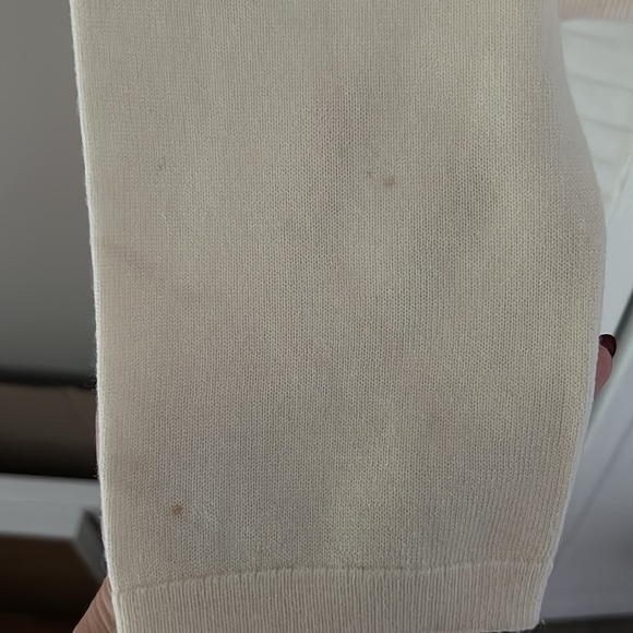 Banana Republic merino wool sweater mock neck | Ivory - Picture 5 of 5